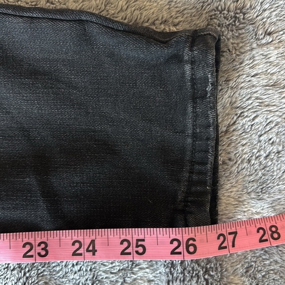 Pistola Mid-Rise Skinny Jeans in Black Style P6632BEM-MID Size 28 EUC - Picture 7 of 8